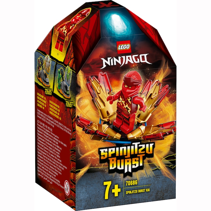 LEGO NINJAGO - Spinjitzu Burst - Kai 70686, 48 части