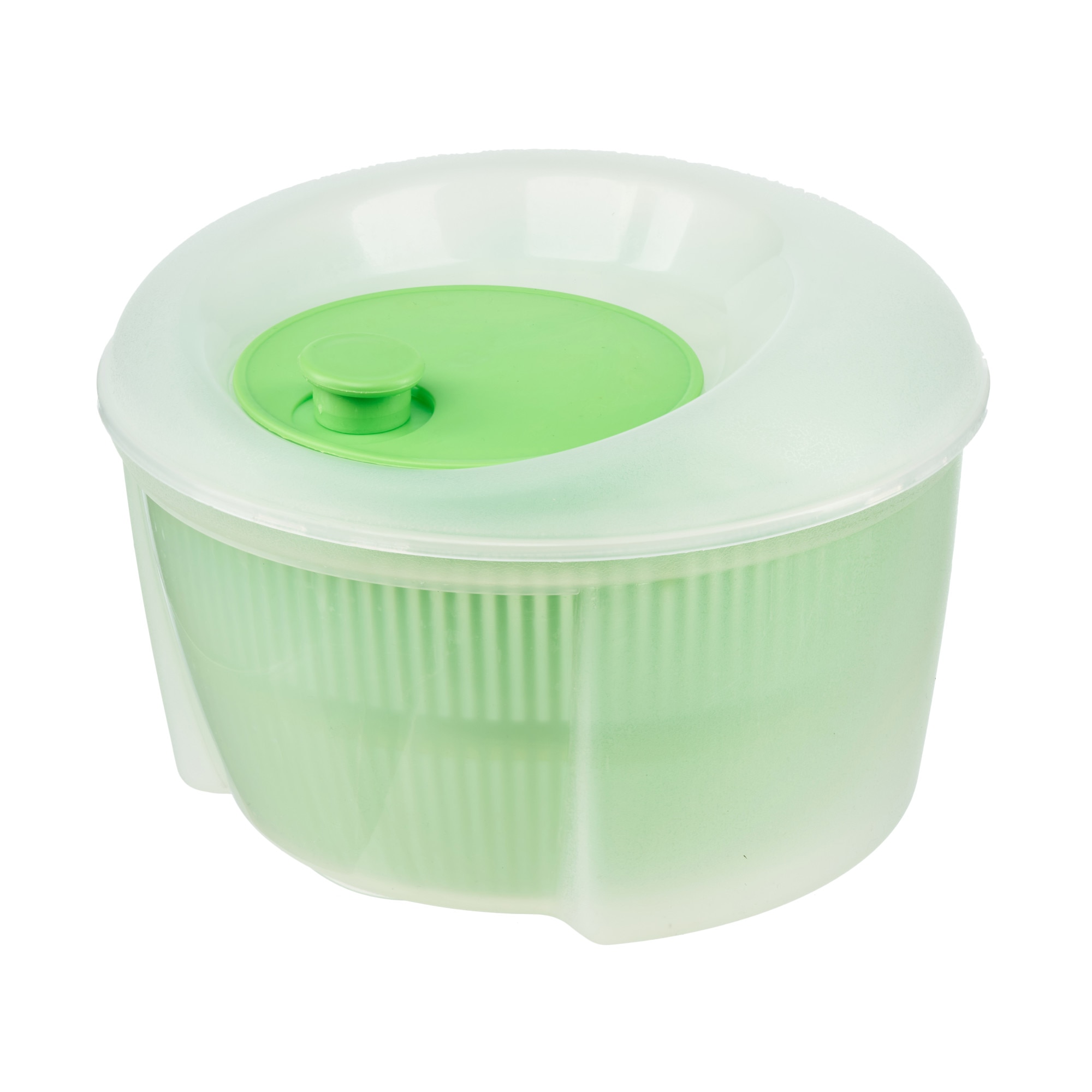 Uscator de salata si verdeturi Vanora Home, 1.4L, 24x16 cm, Verde