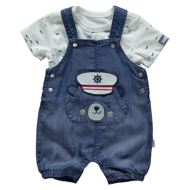 Bebetto - Baby Fishes, salopeta si tricou