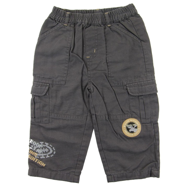 Pantaloni S26282 Primii Pasi, Gri inchis