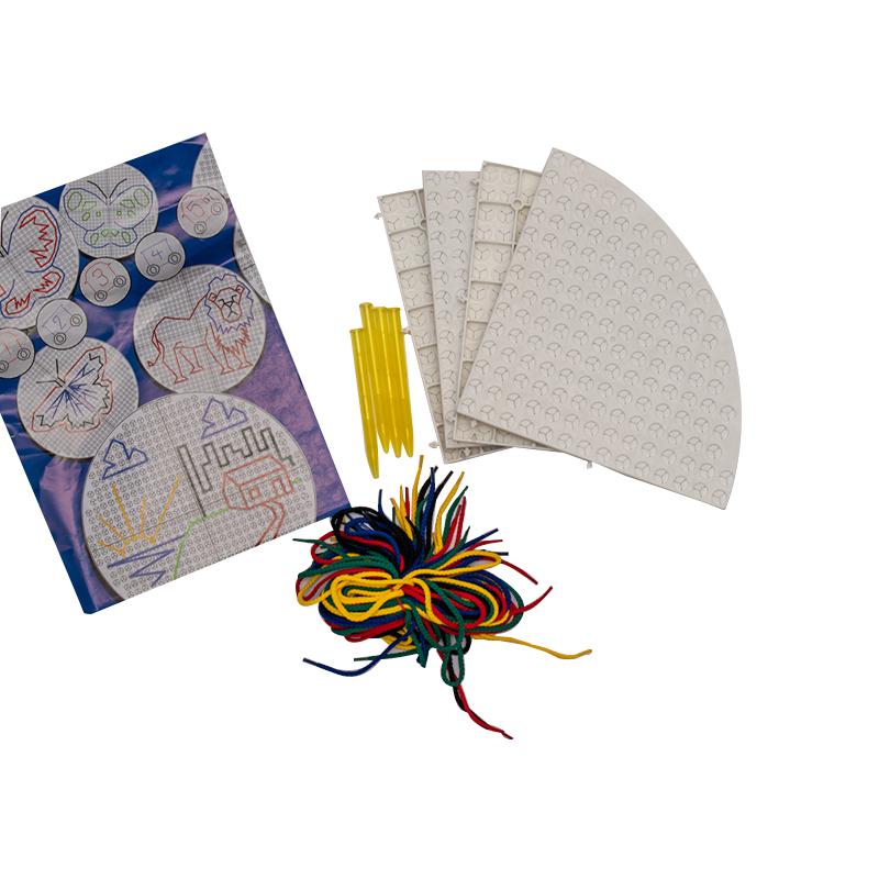 Set desen prin snuruire Round White Playboard, Nexus