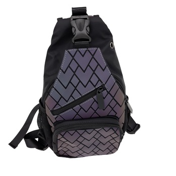 Rucsac, multicolor, cu efect reflectorizant, dimensiune 34x22x11 cm Rucsac, multicolor, cu efect reflectorizant, dimensiune 34x22x11 cm