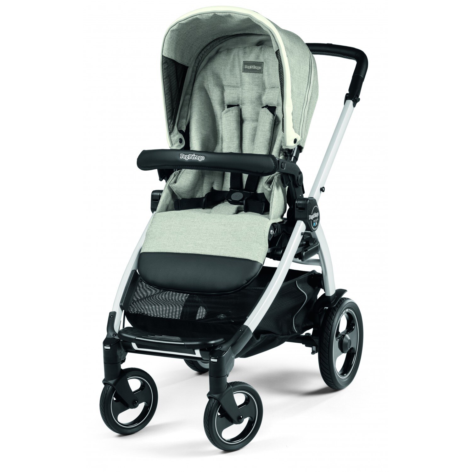 Carucior Peg Perego de la nastere Book 51 S Titania, Luxe Pure (sasiu + hamac), 0-22 kg