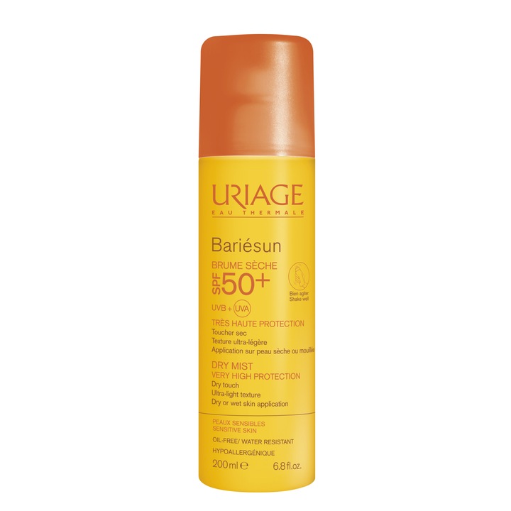 Слънцезащитен спрей, Uriage Bariesun SPF50+, 200 мл