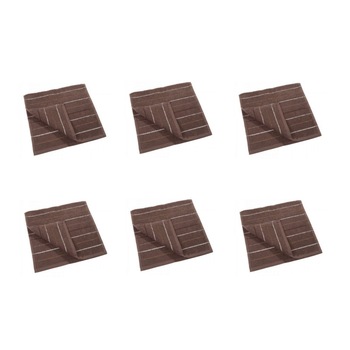Set 6 prosoape Studio Casa Waves 70 x 140 cm , Maro Set 6 prosoape Studio Casa Waves 70 x 140 cm , Maro
