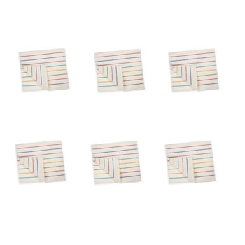 Set 6 prosoape Studio Casa Waves 70 x 140 cm , Crem Set 6 prosoape Studio Casa Waves 70 x 140 cm , Crem