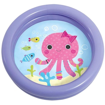 Piscina pentru bebelusi mov in forma rotunda, pentru fete sau baieti, ATS, de exterior Piscina pentru bebelusi mov in forma rotunda, pentru fete sau baieti, ATS, de exterior