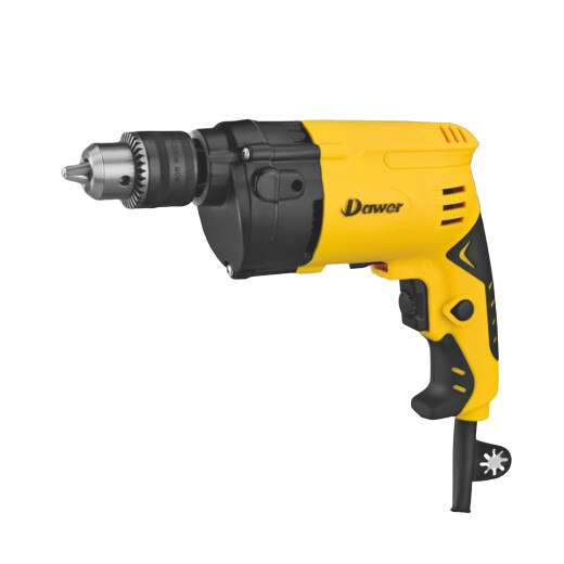 Masina de gaurit si insurubat(bormasina), Dawer, DW207T, 800 W, 1750 rpm, Galben/Negru