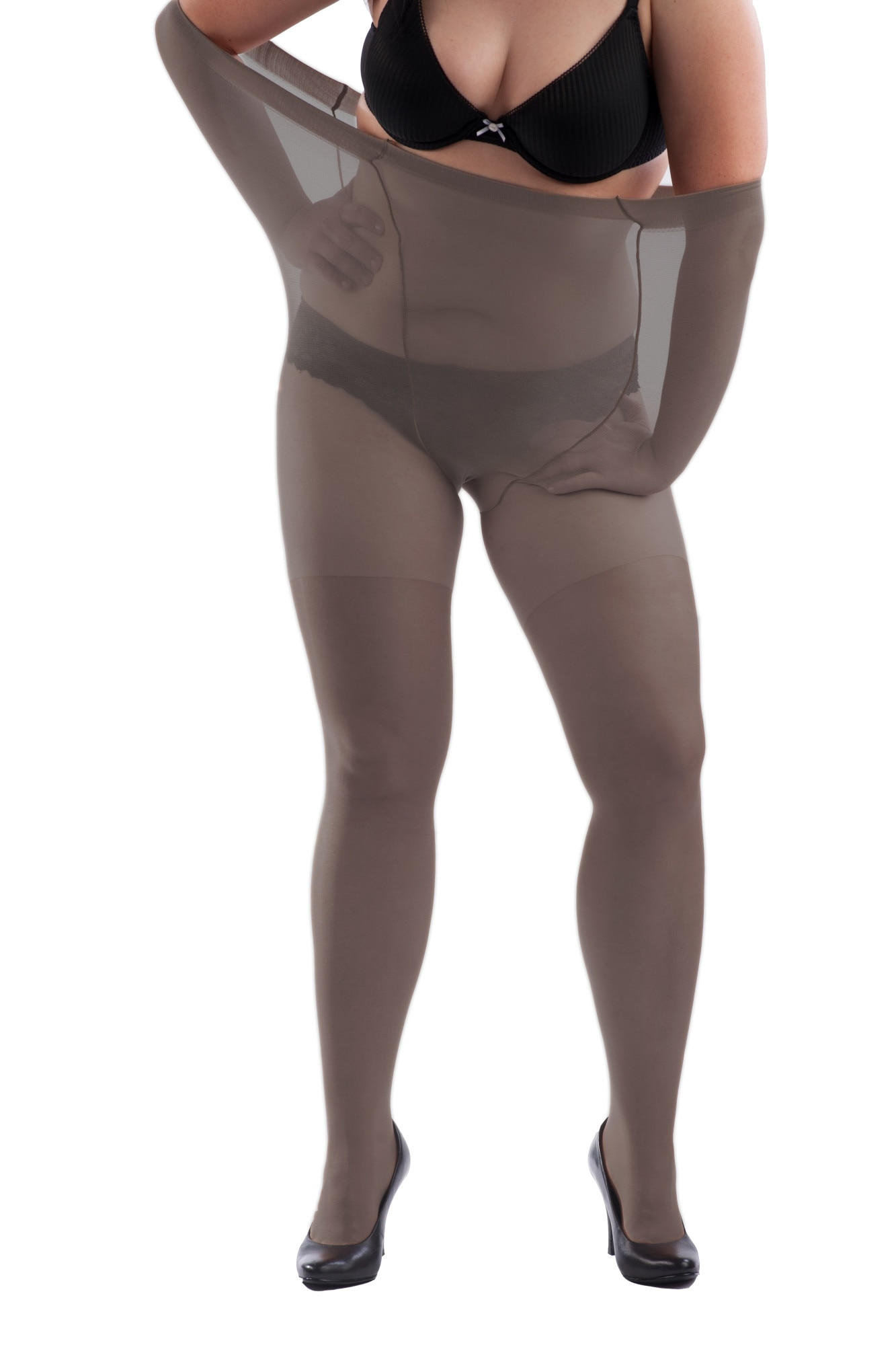 Dres 20 den Lycra , Miss Collection , Extra Large, Talia 2, Gri