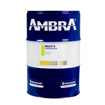 Ulei de Transmisie pentru Tractor New Holland, Ambra, Multi G, SAE 10W-30, 200l Ulei de Transmisie pentru Tractor New Holland, Ambra, Multi G, SAE 10W-30, 200l