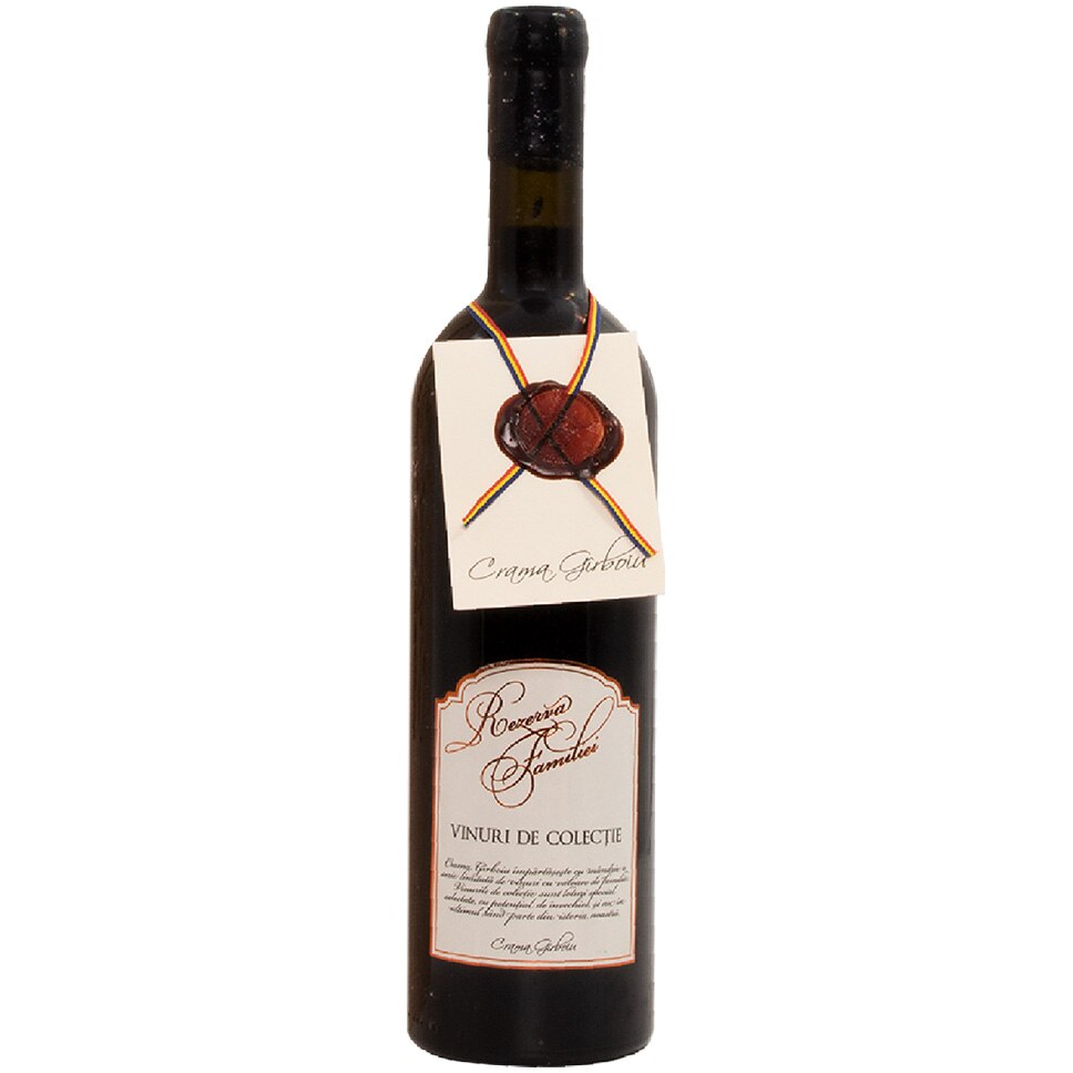 Vin Rosu Girboiu Rezerva Familiei, Feteasca Neagra, Sec, 0.75l