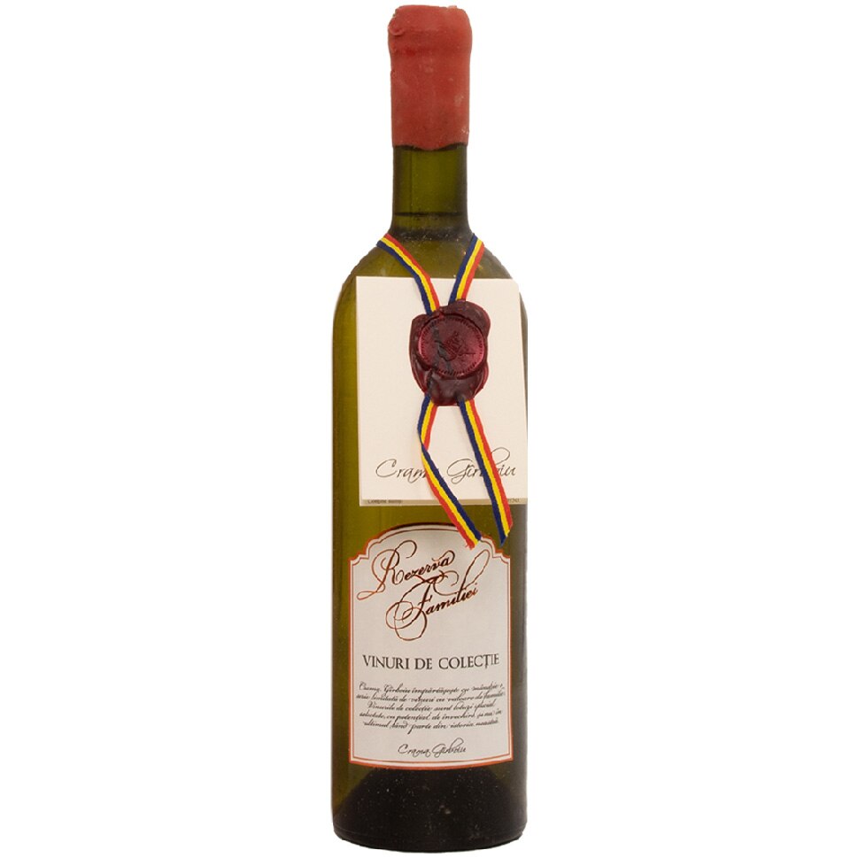 Vin Alb Girboiu Rezerva Familiei, Feteasca Alba, Sec, 0.75l