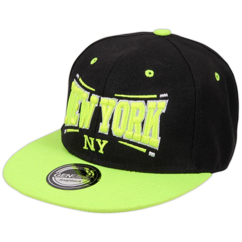 Sapca baseball, New York, negru, poliester, ABC11N