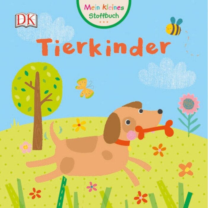 Micuta mea carte textila cu puiuti de animale, Mein kleines Stoffbuch, Tierkinder, dK