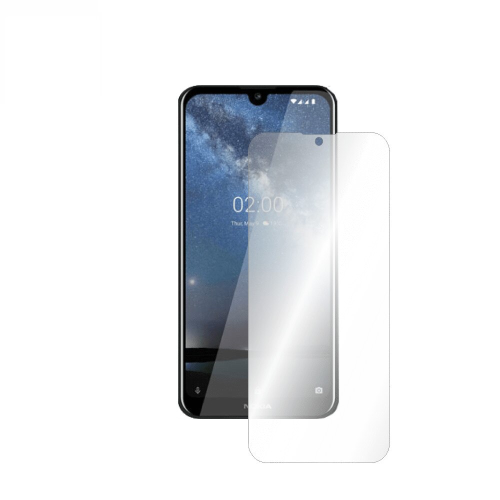 Folie Smart Protection Nokia 2.2 display,protectie completa ecran, Smart Spray®, Smart Squeegee®, microfibra si instructiuni instalare incluse