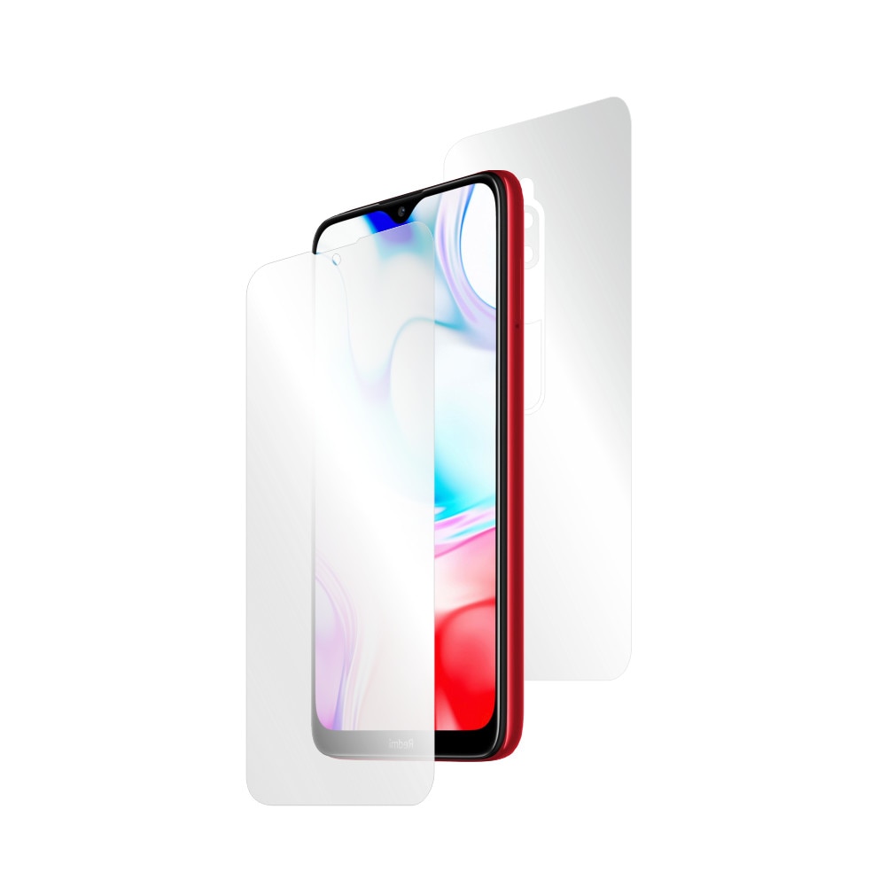 Folie Smart Protection Xiaomi Redmi 8 fullbody,protectie completa ecran,spate si laterale, Smart Spray®,Smart Squeegee®,microfibra si instructiuni instalare incluse
