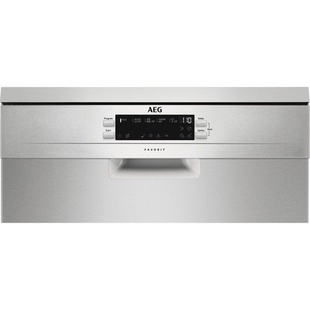Masina de spalat vase AEG FFBM5261ZM, 13 seturi, 5 programe, Clasa E, 60 cm, Inox