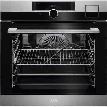Cuptor incorporabil AEG BSK999330M, 70 l, Grill, Gatire cu abur, Touch control, Cookview, WiFi, Clasa A++, Inox Cuptor incorporabil AEG BSK999330M, 70 l, Grill, Gatire cu abur, Touch control, Cookview, WiFi, Clasa A++, Inox