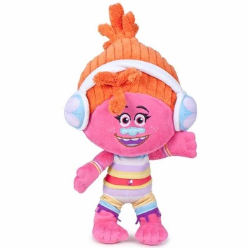 Jucarie plus, DJ Suki, Trolls, 35 cm, 760015035 Jucarie plus, DJ Suki, Trolls, 35 cm, 760015035