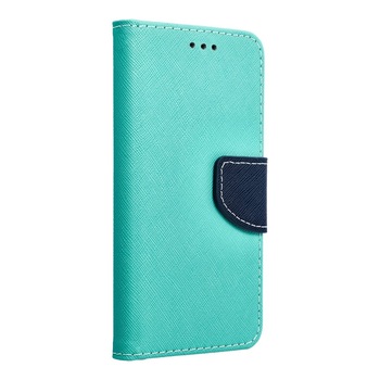 Husa Huawei P40 Lite Flip Case Fancy Mint / Navy Husa Huawei P40 Lite Flip Case Fancy Mint / Navy
