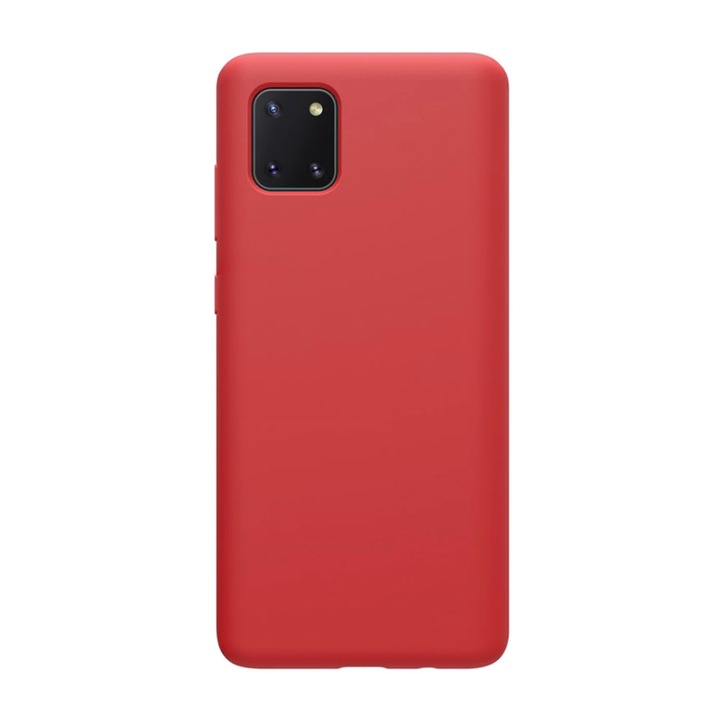 Husa pentru pentru Samsung Note 10 Lite - TPU Silicon Gekko Soft - Rosie Rosu