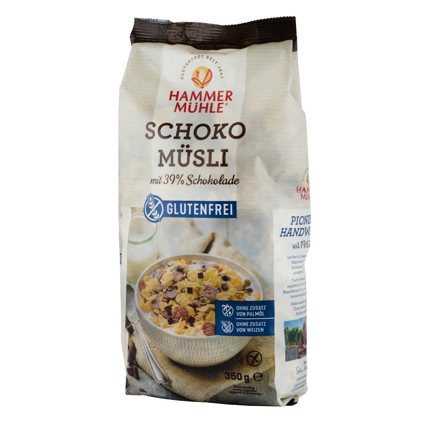 Musli cu 39% ciocolata, Hammer Muhle 350 g