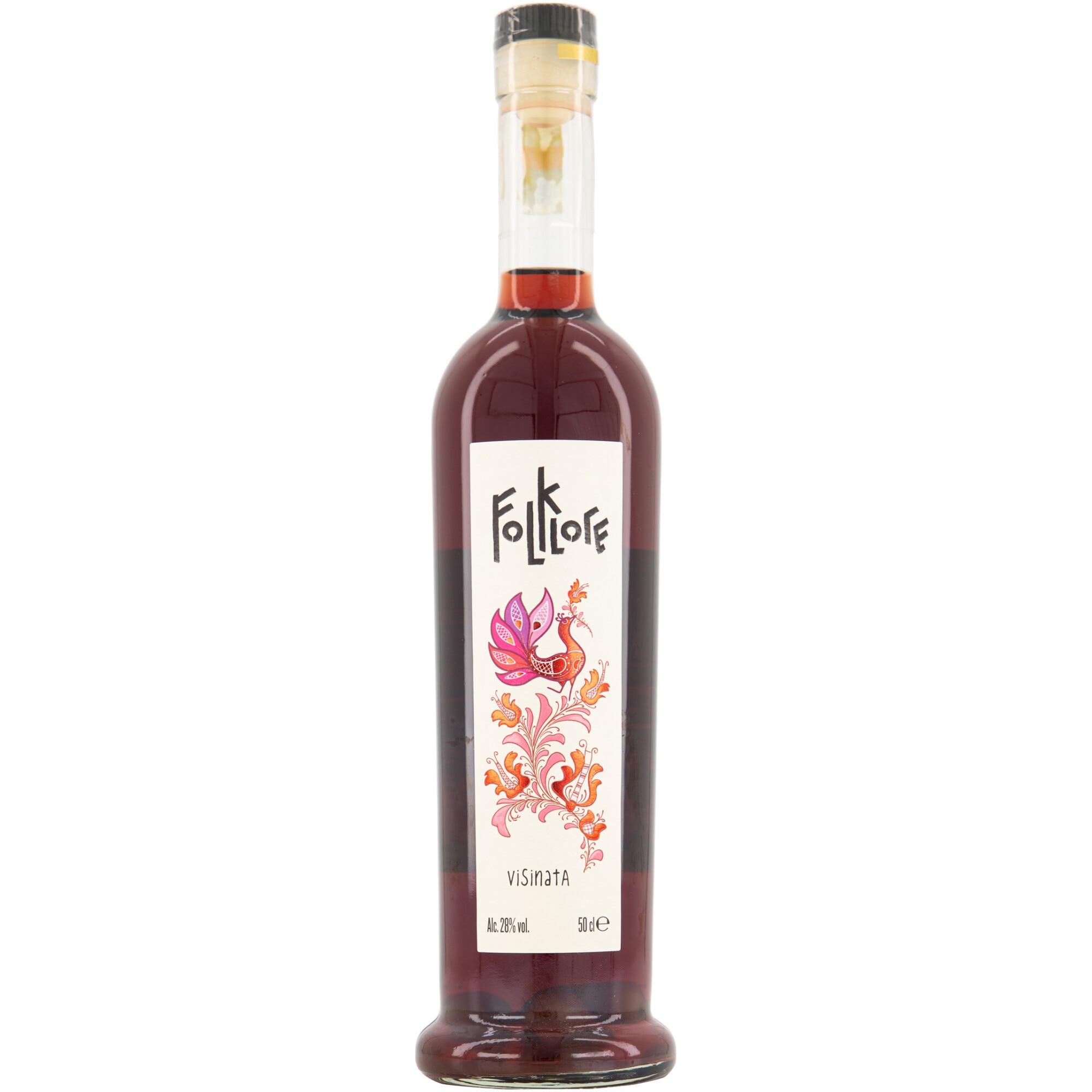 Lichior de visine Folklore, 28%, 0.5L