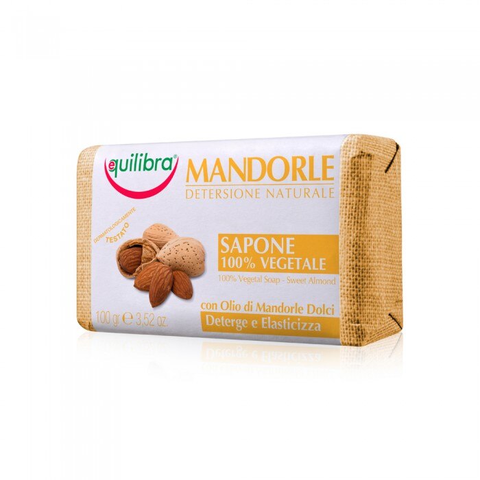 Sapun natural cu migdale Equilibra 100 gr