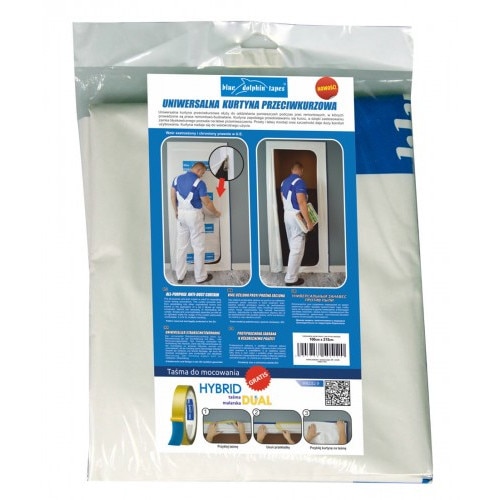 Cortina antipraf, 100cm*215cm, Blue Dolphin