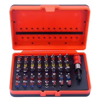 Varfuri 25mm set 41 piese, suport magnetic varfuri Varfuri 25mm set 41 piese, suport magnetic varfuri