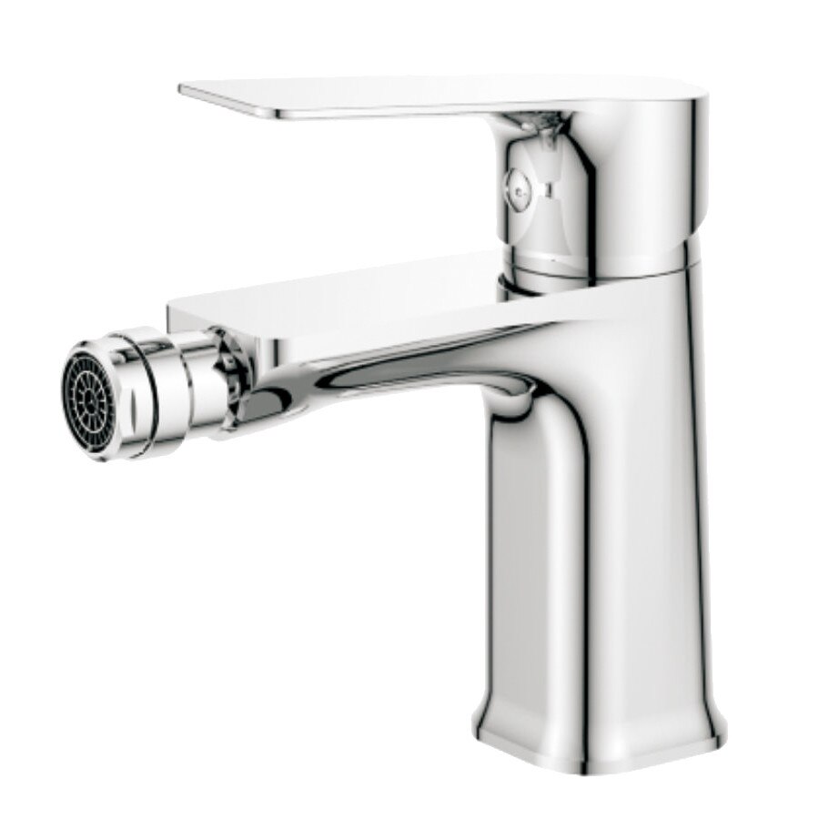 Baterie bideu Optima Onyx, OX-153.6, monocomanda, crom, cartus ceramic