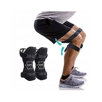 Set stabilizatori de genunchi , 2 bucati, curele ajustabile, suport rotulian inchis, 4 arcuri rezerva, marime universala