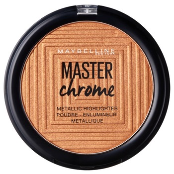 Paleta Iluminatoare Maybelline New York Master Chrome Metallic, 150 Molten Bronze, 9 g Paleta Iluminatoare Maybelline New York Master Chrome Metallic, 150 Molten Bronze, 9 g