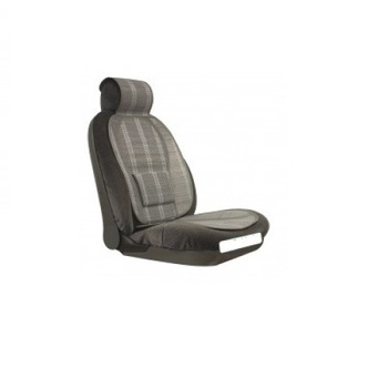 Husa pentru scaun auto , cu tetiera si suport lombar , din bambus , de culoare gri , cu dimensiunile 130 x 45 Husa pentru scaun auto , cu tetiera si suport lombar , din bambus , de culoare gri , cu dimensiunile 130 x 45