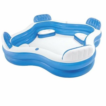 Piscina gonflabila ART Intex fabricata din vinil rezistent ,dimensiuni 226x65 cm,culoare albastru Piscina gonflabila ART Intex fabricata din vinil rezistent ,dimensiuni 226x65 cm,culoare albastru