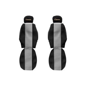 Set huse scaun camion, F-core, Classic, pentru MAN F 2000, L 2000, Gri Set huse scaun camion, F-core, Classic, pentru MAN F 2000, L 2000, Gri
