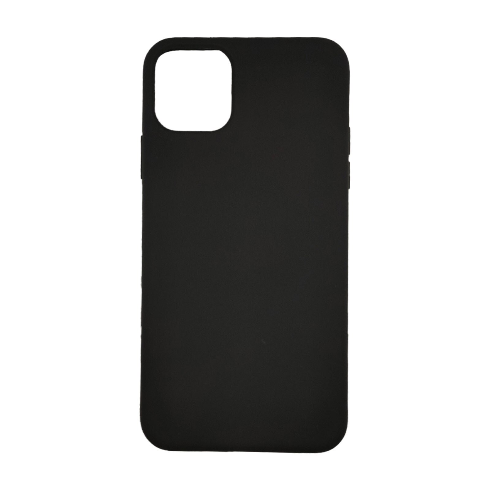 Husa silicon Apple iPhone 11 Pro Max Premium Matte, Antisoc, TPU Negru
