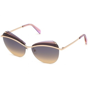Ochelari de soare de dama, Emilio Pucci EP0112 28B 59 Auriu Ochelari de soare de dama, Emilio Pucci EP0112 28B 59 Auriu