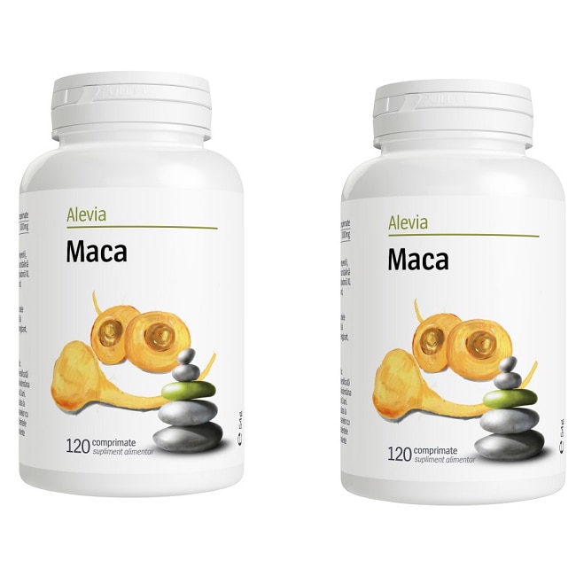 Supliment alimentar Maca Alevia, 120+120 capsule