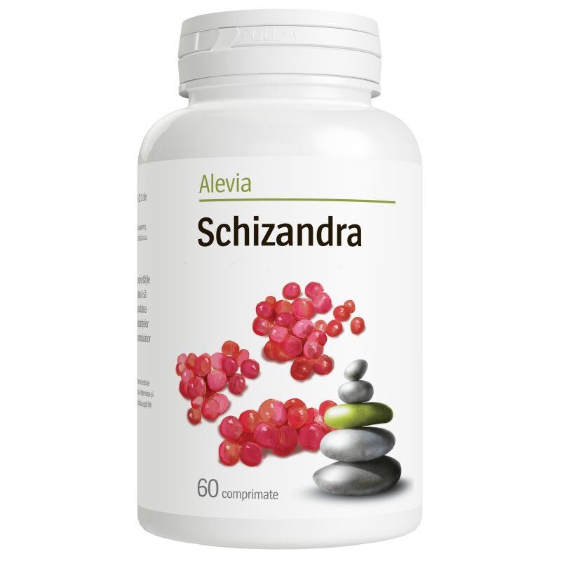 Supliment alimentar Schizandra Alevia, 60 comprimate
