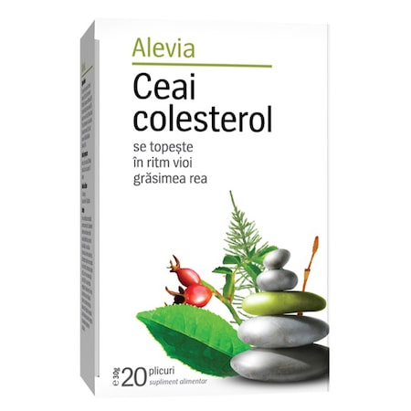 Ceai colesterol Alevia, 20 plicuri