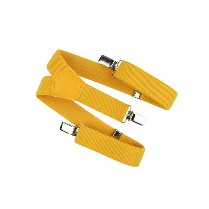 Mini bretele pentru copii, Aleszale, 1-24 luni, Galben