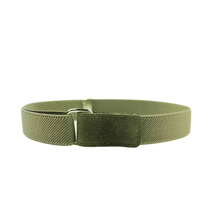 Curea cu velcro pentru copii, Aleszale, Psk-Rzp-18, Verde masliniu