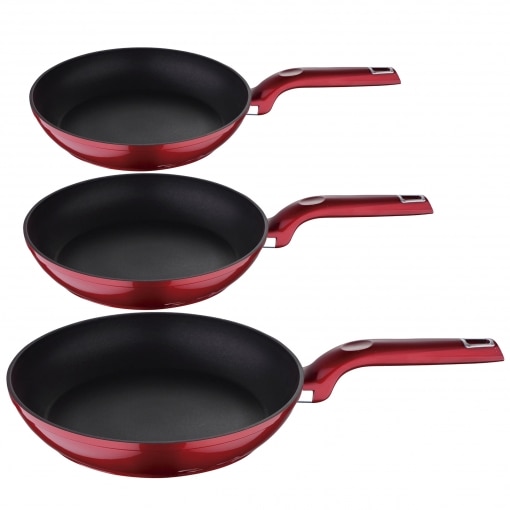 Set tigai Bergner Blaze, aluminiu, antiaderente, 3 piese