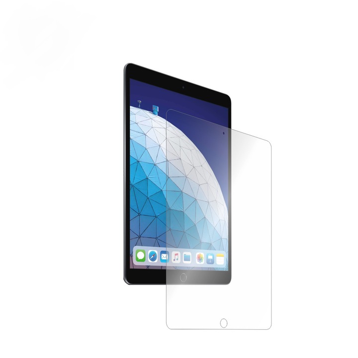 Folie de protectie Clasic Smart Protection Apple iPad Air 3rd Gen 2019 10.5 display, protectie completa ecran, spate si laterale, Smart Spray®,Smart Squeegee®,instructiuni instalare si microfibra incluse