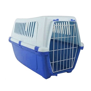 Cusca pentru transport animale de companie, Evoque, Croci, marimea L, bleo Cusca pentru transport animale de companie, Evoque, Croci, marimea L, bleo