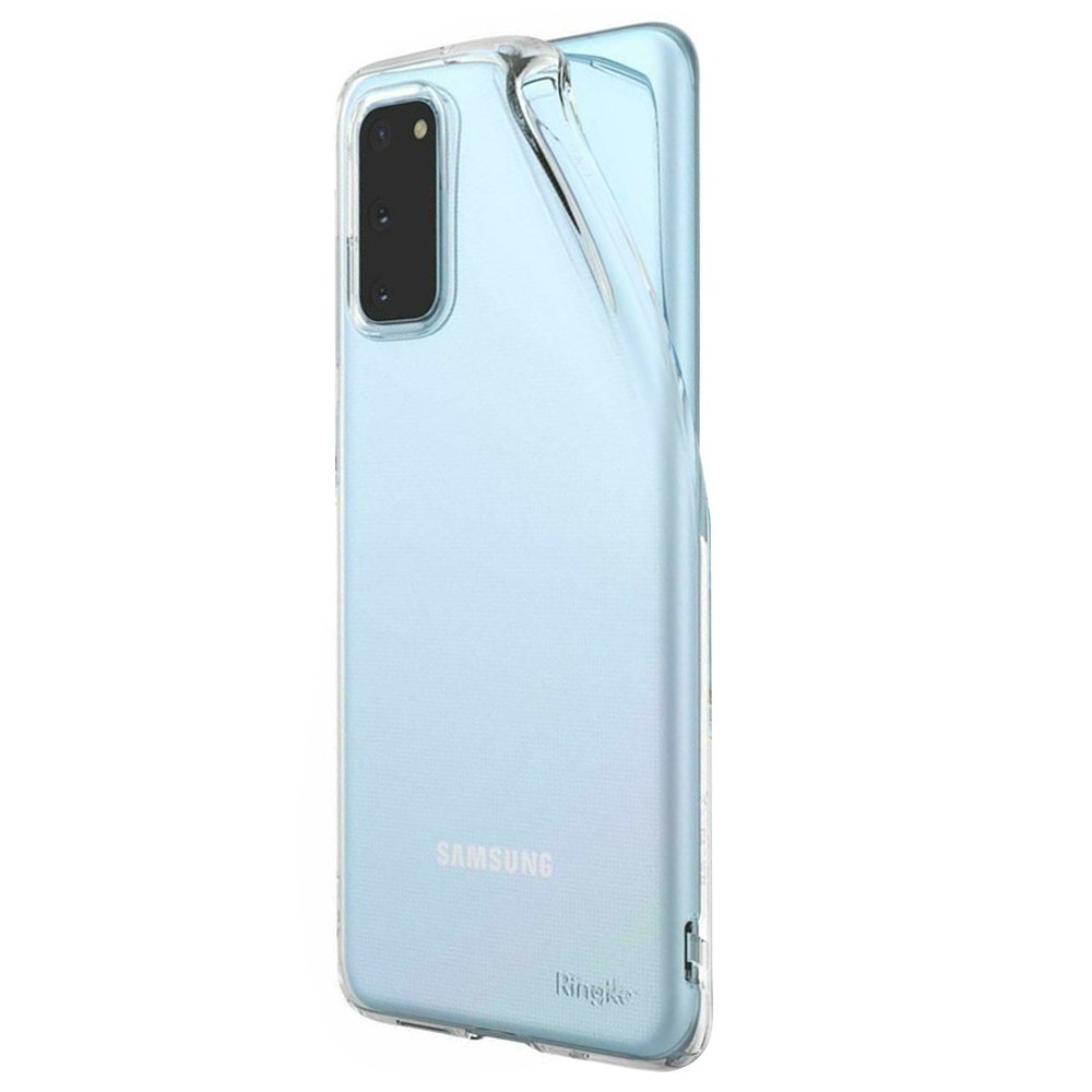 Husa Silicon Ringke Air pentru Samsung Galaxy S20, Transparent