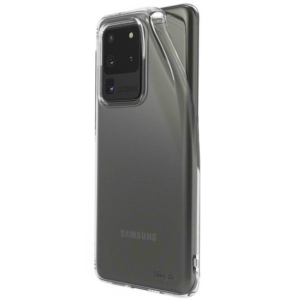 Husa Silicon Ringke Air pentru Samsung Galaxy S20 Ultra, Transparent