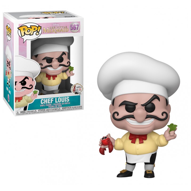 Figurina Funko POP! Little Mermaid - Chef Louis