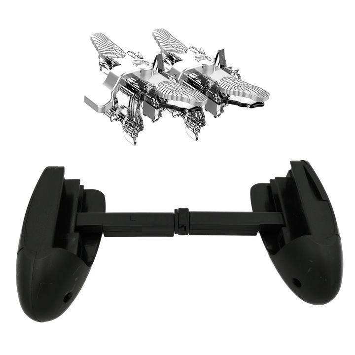 Контролер за телефон PLAYSMARTSHOP Fallen Angel Silver EGG, За игри Pubg/Fortnite/Call of Duty